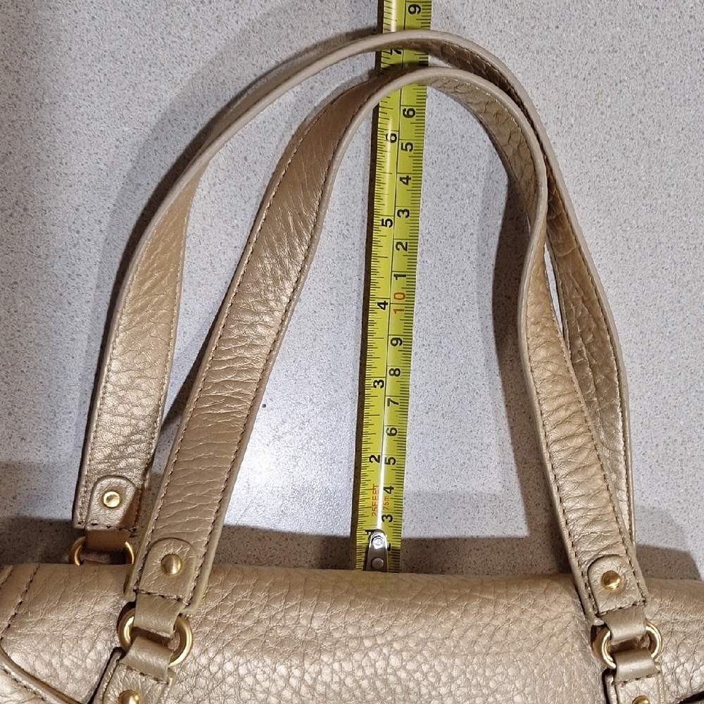 NWOT Cole Haan Cream Shoulder Bag with Leather Material and Slouchy Shape - Picture 12 of 14